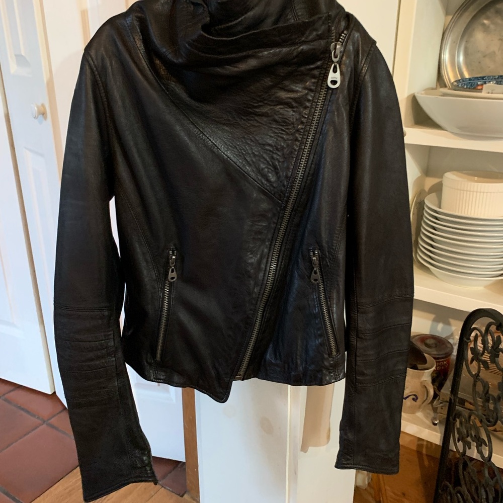Leather jacket